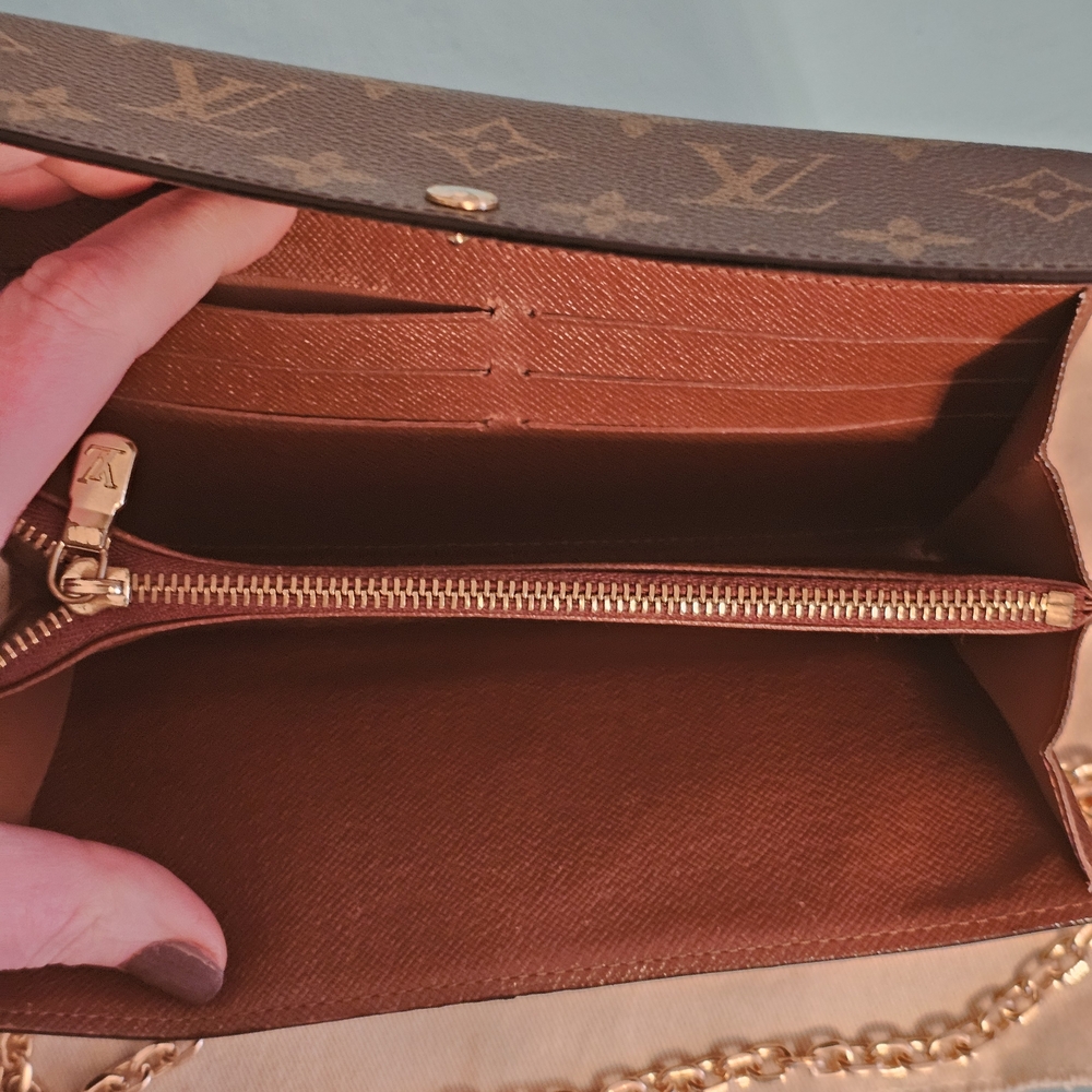 Louis Vuitton Brown Monogram Wallet - Picture 7 of 12